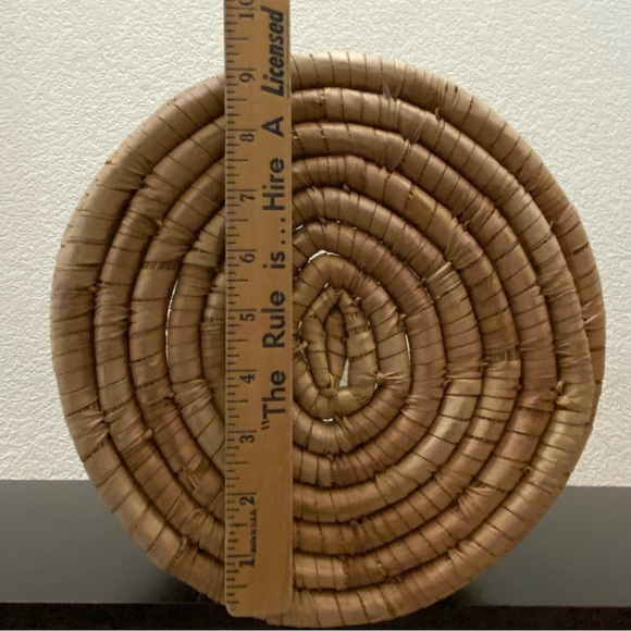 Boho Bohemian Large Basket Decor Organizer - Picture 7 of 10